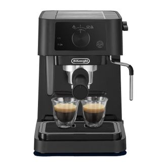DeLonghi Cafetera Expresso Manual 15 Bares Delonghi Ec235bk Con Espumador