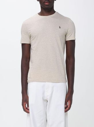 Polo Ralph Lauren T-shirt slim fit in cotone con logo ricamato e girocollo
