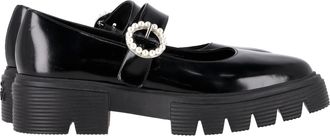 Stuart Weitzman Pre-owned Womens Nolita Platform Mary Janes in Black Patent Leather - Size 39.5 EU/IT