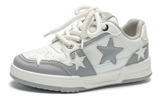 Generic Star Shoes Cute Shoes Y2k Sneakers Lightweight Fashion Non Slip Casual Shoes Unisex Couples Girls Anti-Slip Comfort Travel Outdoor Sport Size 4-8.5 Gr