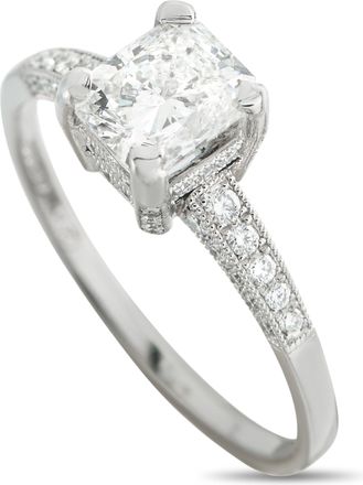 Luxury Bazaar Platinum 1.21ct Diamond Ring MF33-051826