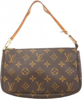 Louis Vuitton Brown Pouch (Pre-Owned)