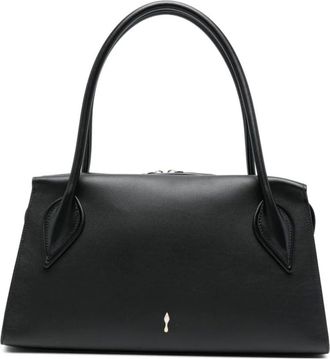 Christian Louboutin Tassen, Dames, Zwart, ONE Size, Leer, Top Handle Bag