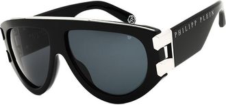 Philipp Plein Unisex Spp127m 60Mm Sunglasses