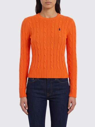 Polo Ralph Lauren Maglia a girocollo in cotone intrecciato con logo Pony Polo Ralph Lauren