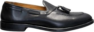 Doucal's Mocassino - Heren - Bootschoenen - Zwart - 44 EU - Leer - Schoenen