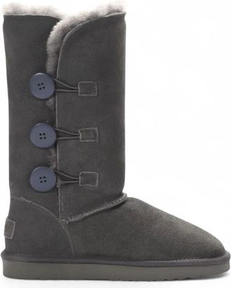 TruClothing Sheepskin Suede Warm Winter Lined Mid-Calf Boots