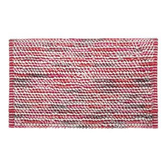 KASANOVA Tappeto bagno 50x80 cm in ciniglia rosa
