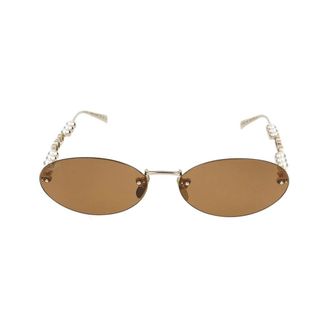 Gucci Sunglasses, female, Yellow, Size: 62 MM Gold Brown Sunglasses Gg1922S Style
