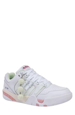 K-Swiss Brocky Marciano Si-18 International Sneaker in White/Pink Lemonade at Nordstrom, Size 10.5