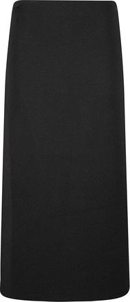 Khaite Petra Skirt - Dames - Midirokken - Zwart - M - Rokken
