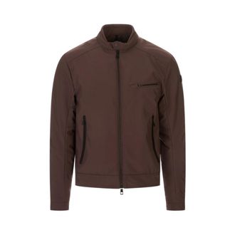 Moncler Light Jackets, male, Brown, Size: XL Tollymore Shirt Jacket