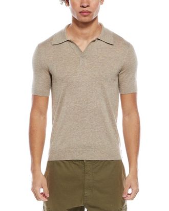 Todd Snyder Todd Snyder Silk & Cashmere-Blend Polo Shirt