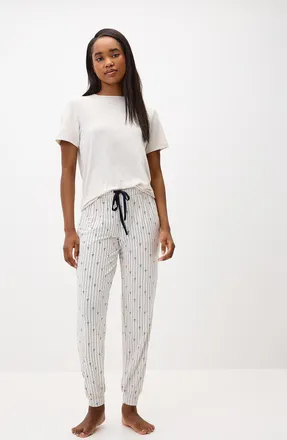 Twik Womens Adorable patterned soft pyjama joggers