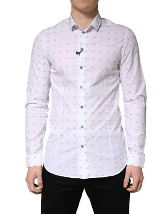 Patrizia Pepe Cotton Slim Fit Colla Men Dress Mens Shirt