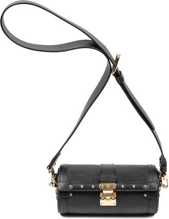 Louis Vuitton Borsa in pelle con catena - Nero