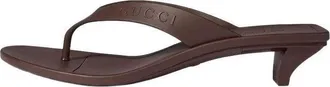 Gucci (WMNS) Gucci Vittoria Thong Brown 869626-J8700-2007