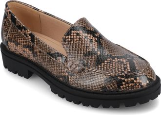 Journee Collection Women & apos;s Erika Medium and Wide Width Loafer