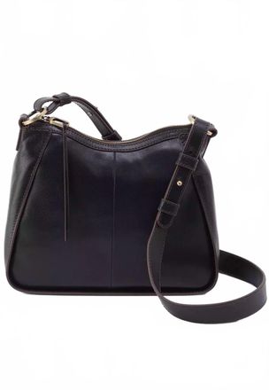 Hobo Womens Bellamy Medium Crossbody Purse In Black
