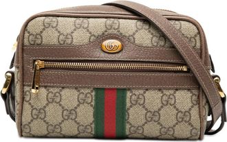 Gucci Pre-owned Gucci Mini GG Supreme Web Ophidia Crossbody Ladies 3C73355ZVOFZ89KE