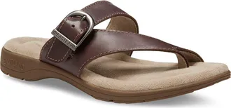 Eastland Tahiti II Buckled Sandal - Wide Width Available in Brown at Nordstrom Rack, Size 6