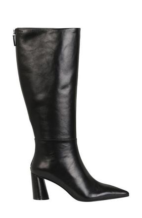 BOSS Gracey Chunky Heel Boot in Black at Nordstrom, Size 10