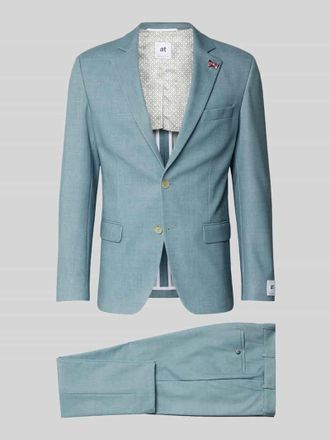 Wilvorst Slim Fit Anzug mit 2-Knopf-Sakko in Hellgruen, Gr&ouml;&szlig;e 46