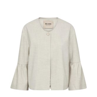 Mos Mosh Light Jackets, female, Beige, Size: XL MMLette Jacket