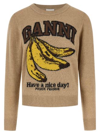 Ganni Ganni Wool Womens Cardigan