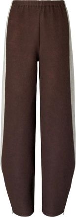 Tory Burch Pantaloni a righe - Marrone