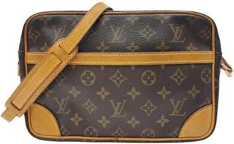 Louis Vuitton Pre-owned Shoulder Bag - Dames - Vintage Schoudertas - Bruin - ONE Size - Vintage