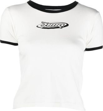 AMBUSH White Logo Cotton T-shirt