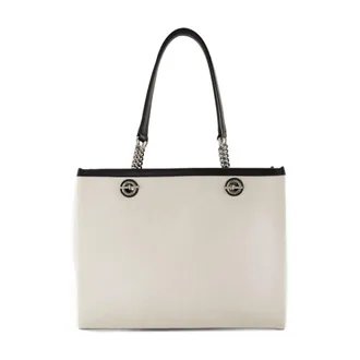 Balenciaga Cotton Canvas Tote Bag - Beige