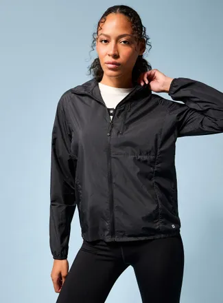 I.FIV5 Womens Lightweight packable ripstop jacket