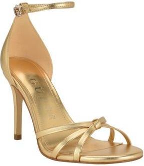 Guess Spring Ankle Strap Sandal in Gold at Nordstrom Rack, Size 7