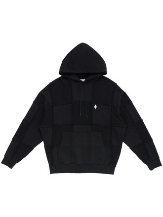 Marcelo Burlon Cross Inside Out katoenen hoodie - Zwart
