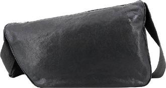 Burberry Shield Leather Messenger Bag