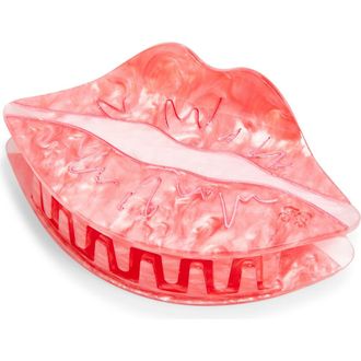 Frasier Sterling Pink Kiss Claw Clip at Nordstrom