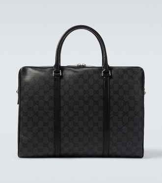 Gucci Gucci Essence Classic Medium GG canvas briefcase