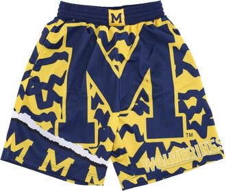 Mitchell & Ness Michigan State Spartans Basketbalshorts - Heren - Fitness - Veelkleurig - XL - Polyester - Fitness