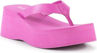 Seychelles Womens Skyscraper Sandal In Fuschia