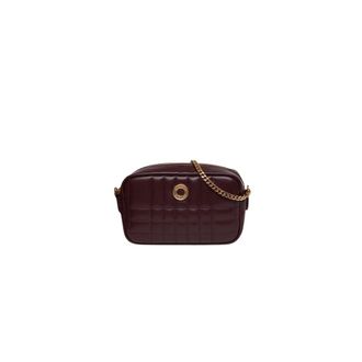 Burberry Lexi Quilted Mini Camera Bag - - Bags - Donna - Rosso - ONE SIZE