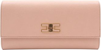 Elisabetta Franchi Baguette - Dames - Portefeuilles - Roze - ONE Size - Leer - Accessoires