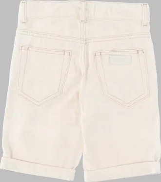 Finger in the Nose 5-Pocket Cotton Shorts - Powder