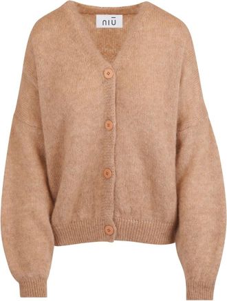 Ni&ugrave; Niu, Donna, Maglie, Beige, L, new