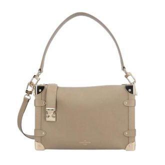 Louis Vuitton Pre-owned Cross Body Bag - Dames - Pre-owned - Beige - Maat: ONE Size Leer