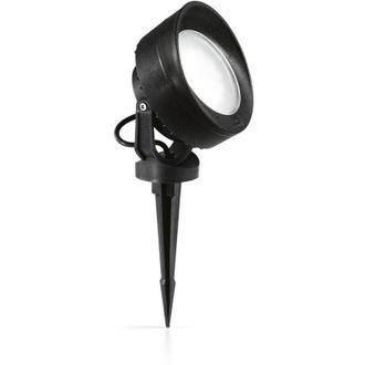 Ideal Lux Ideal Lux Tommy - 1 Luz De Suelo Exterior De Luz Negra Ip66