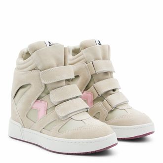 Isabel Marant Womens Sneakers Beige-Bubblegum _cover Le Sole Rubber Beige/bubblegum