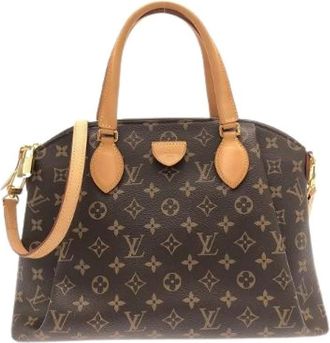 Louis Vuitton Pre-owned Rivery Monogram Tote Bag - Dames - Vintage Handtas - Bruin - ONE Size - Vintage