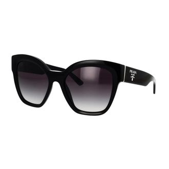 Prada Sunglasses, unisex, Black, 54 MM, Classic Square Sunglasses with Unique Style